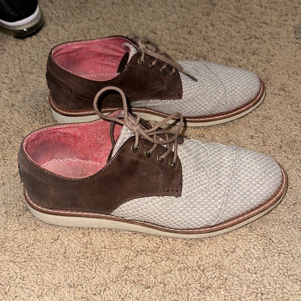 Toms Brogue Oxford Dress Shoe Mens 9